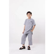 Baju Koko Anak Laki2 putih Tanggung