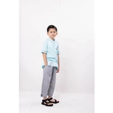 Baju Koko Anak Laki Laki putih 7 Tahun