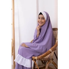 Gamis Putih Anak TPQ Usia Remaja