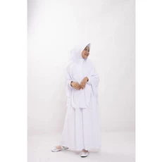 Gamis Couple Ibu Dan Anak Dewasa Putih Murah Umur 6 Tahun