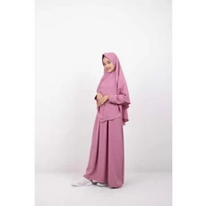 Jual Baju Muslim Anak Perempuan Lucu Santri Dropship