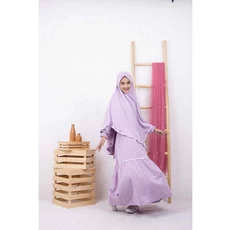 Gamis Putih Anak Santri Umur 8 Tahun