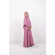 Gamis Hitam Anak Polos Umur 8 Tahun