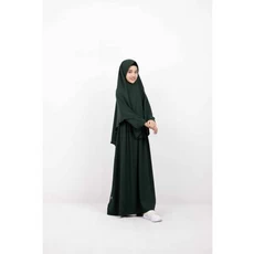 Gamis Anak Warna Hitam TPA Dropship