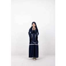 Baju Gamis Anak Niqab Umur 13 Tahun