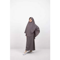 Jilbab Anak Syari Polos Anak Tanggung