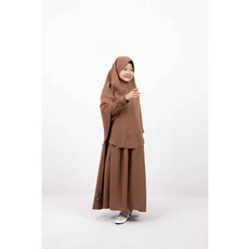 Gamis Anak Warna Putih Murah Umur 10 Tahun