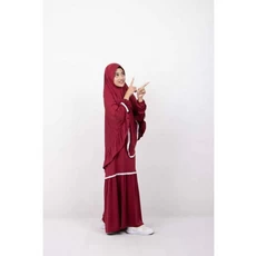 Gamis Anak Bahan Moscrepe Kuttab ABG