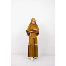 Gamis Anak Bahan Moscrepe MTS Dropship