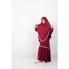 Gamis Anak Polos Santri Umur 13 Tahun