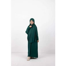 Gamis Anak Bahan Moscrepe MTS Umur 12 Tahun