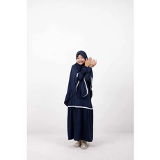 Gamis Anak Bahan Moscrepe SMP ABG