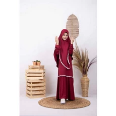 Baju Gamis Hitam Anak Ngaji Terbaru 2023
