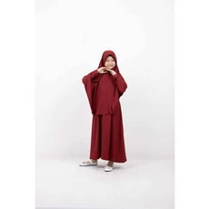 Gamis Anak Bahan Wolfis Lebaran Ecer