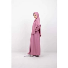 Jual Baju Muslim Anak Perempuan Lucu SD IT Umur 8 Tahun