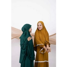 Gamis Anak Bahan Moscrepe Pesantren Umur 12 Tahun