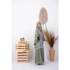 Gamis Anak Putih Murah SMP Usia Tanggung