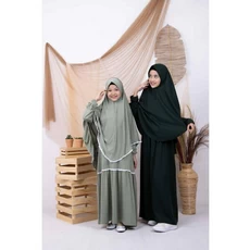 Gamis Anak Warna Navy Murah Umur 10 Tahun