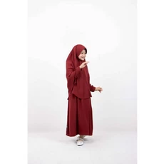 Gamis Ibu Dan Anak Rabbani Seragam Umur 7 Tahun