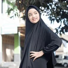 Jual Baju Muslim Anak Perempuan Lucu Hitam Niqab Terbaru