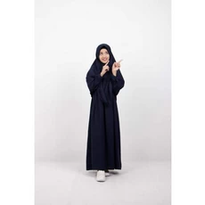 Gamis Hitam Anak Ngaji Dropship