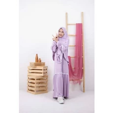 Gamis Anak Bahan Wolfis Cadar Terbaru