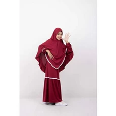 Gamis Anak Bahan Moscrepe Seragam ABG