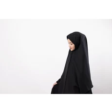 Gamis Anak Warna Navy Hitam ABG