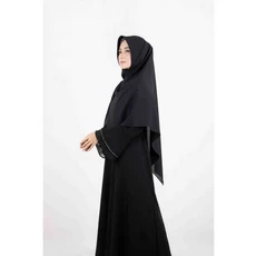 Bergo Bunda Syari Niqab Usia Tanggung