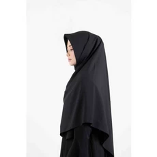 Kerudung Bunda Syari Polos Ecer
