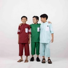 Baju Koko Kurta Anak Cowok samase Tanggung