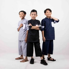 Baju Koko Kurta Anak Laki2 samase 8 Tahun