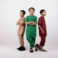 Baju Koko Kurta Anak Muhammadiyah Remaja