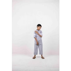 Baju Koko Anak Laki Laki putih 11 Tahun