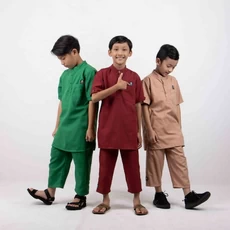 Baju Koko Kurta Anak Laki putih Gratis Ongkir