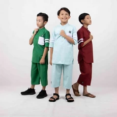 Baju Koko Anak Anak Laki Laki ganteng Gratis Ongkir