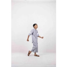 Gambar Baju Koko Kurta Anak putih 10 Tahun