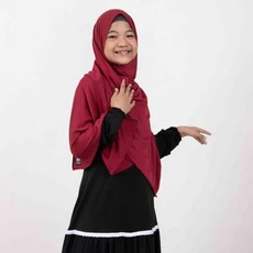 Jilbab Anak Terbaru Syari Ecer