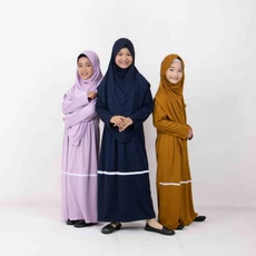 Jilbab Anak Syari Ngaji Umur 6 Tahun