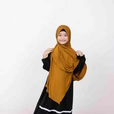 Jilbab Anak Warna Putih Panjang Dropship