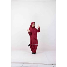Gamis Putih Anak Rabbani Ngaji Umur 11 Tahun