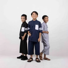 Baju Koko Anak Laki adem Tanggung