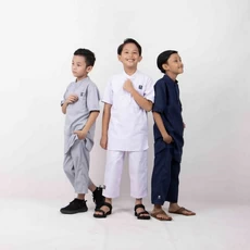 Baju Muslim Anak Laki Laki dhuha Anak Tanggung