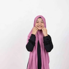 Kerudung Syari Anak Remaja Lebaran Usia Tanggung