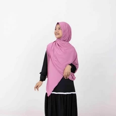 Jilbab Putih Anak Jumbo Ecer