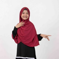 Pashmina Bergo Anak Anak Niqab Usia Remaja