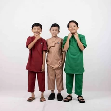 Baju Muslim Anak Laki2 NU Anak Tanggung