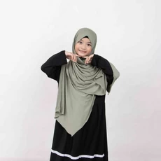 Jilbab Anak Pesantren Lebaran Dropship