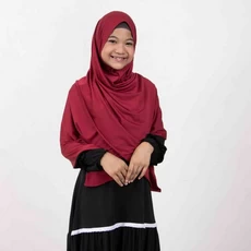 Jilbab Anak Rabbani Panjang Usia Tanggung