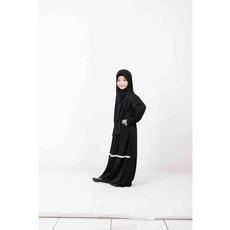 Gamis Anak Warna Navy Murah Umur 10 Tahun